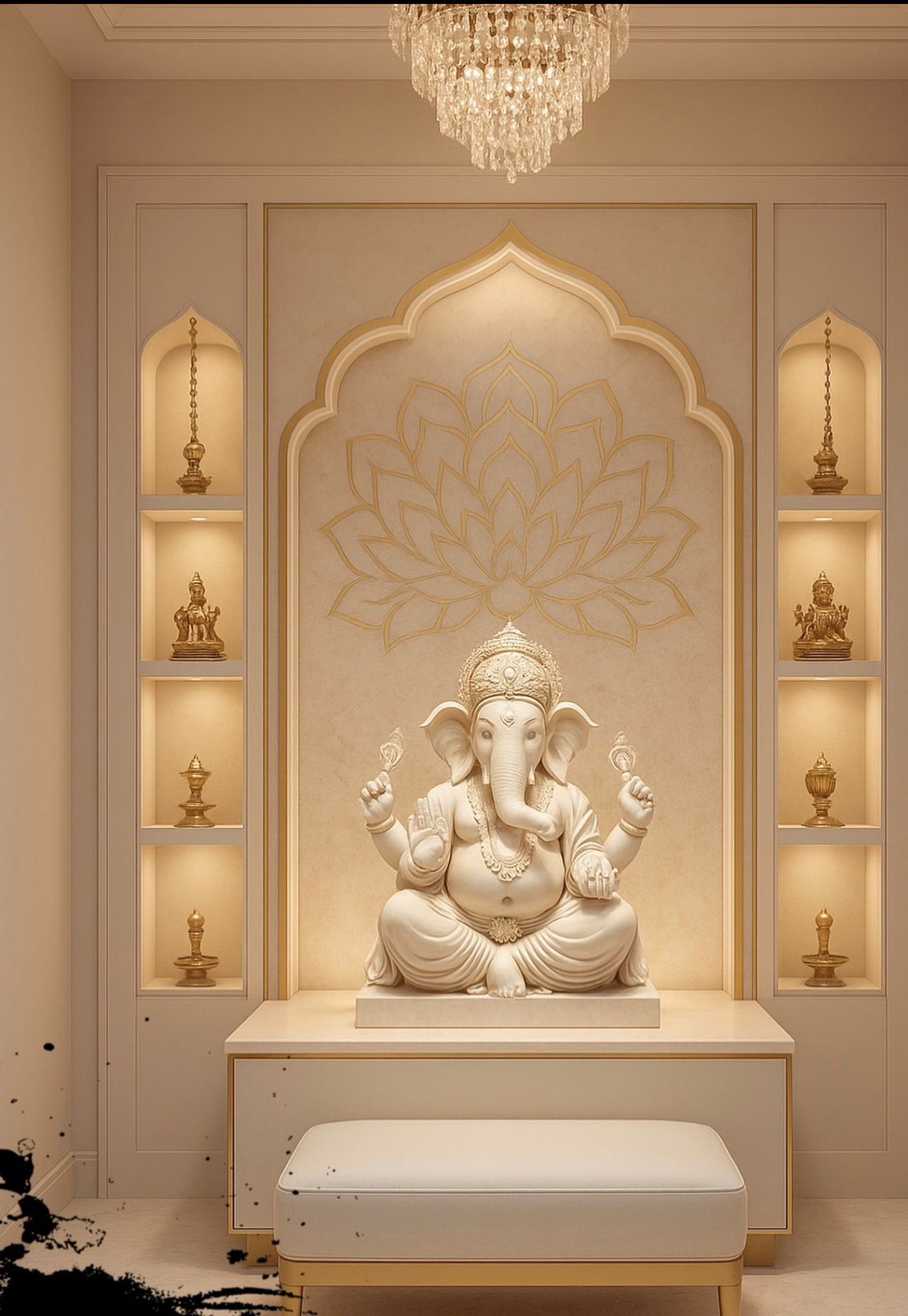 Elegant Temple & Pooja Room Mandaps Image 1